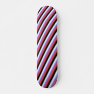 Curved strips skateboard