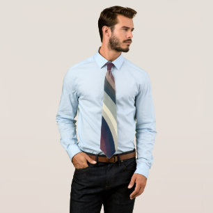 Curves in Brown and Grey Tie