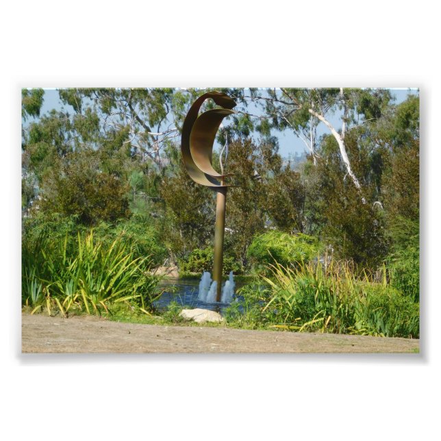 Curving Water Photo Print (Front)