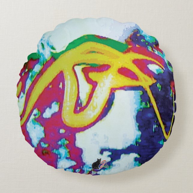 Curviture Round Cushion (Front)