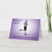 Curvy Boy Runner Birthday