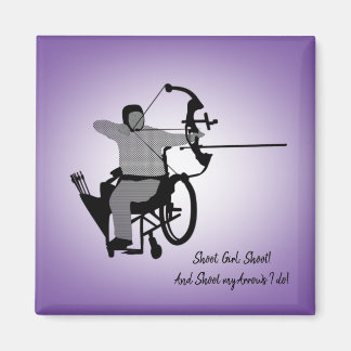 Curvy Girl Muslim Archer Magnet