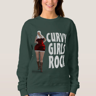 CURVY GIRLS ROCK CHRISTMAS T-SHIRTS
