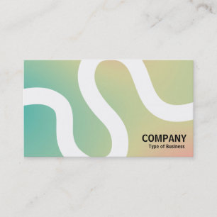 Curvy Line 02a - Soft Gradients Business Card