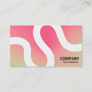 Curvy Line 02a - Soft Gradients Business Card