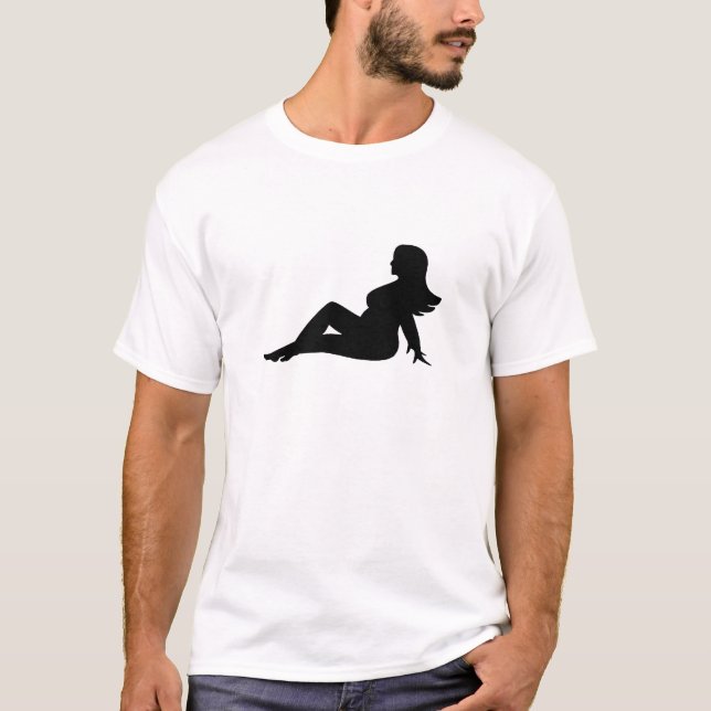 Curvy Mudflap Girl T-Shirt (Front)