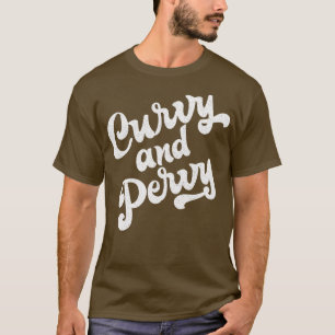 Curvy Pervy Retor Typography Design T-Shirt