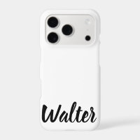Curvy Walter Name,
