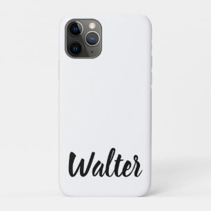 Curvy Walter Name,  Case-Mate iPhone Case