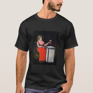Curvy Woman with a Mug of Beer T-Shirt