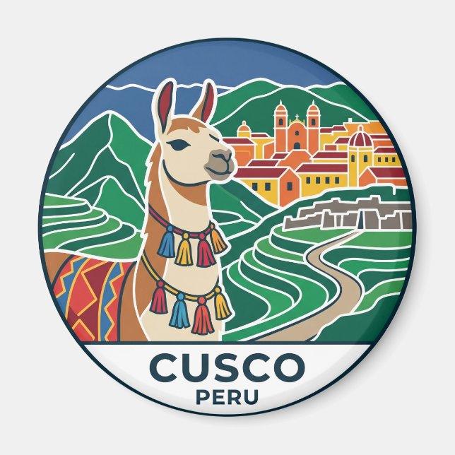 Cusco Peru Magnet (Front)