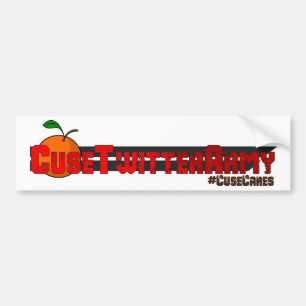 Cuse Twitter Army Bumper Sticker