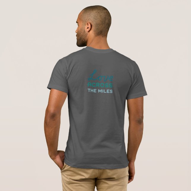 Cushing Roadside Sign - Dark T-Shirt (Back Full)