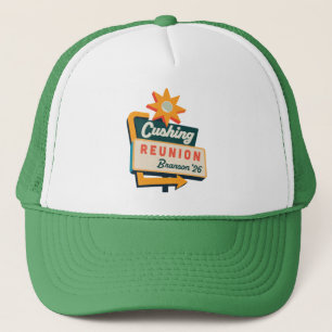 Cushing Roadside Sign Trucker Hat