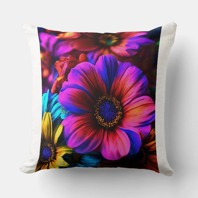 Cushion covers with flowers print  (Front)