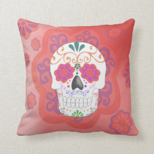 Cushion of Mexican Skull