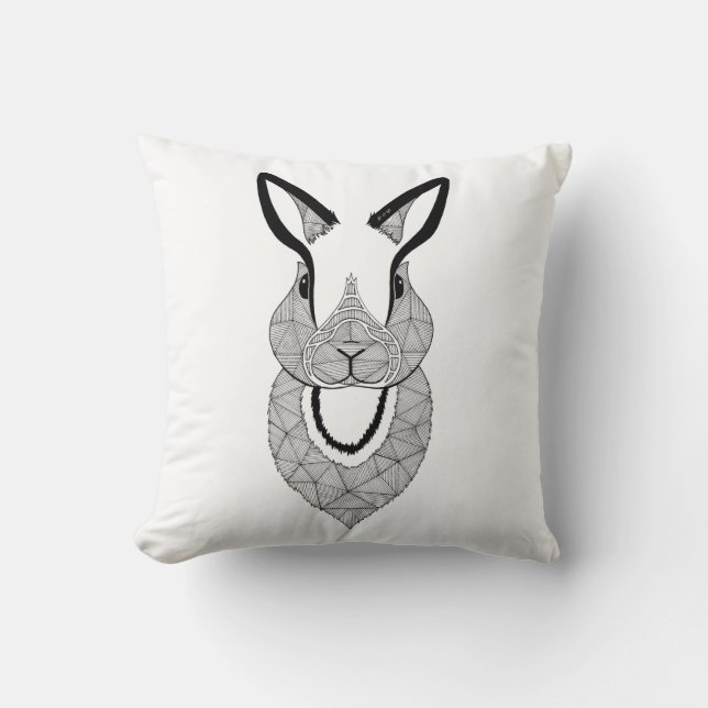 Cushion rabbit rabbit (Front)