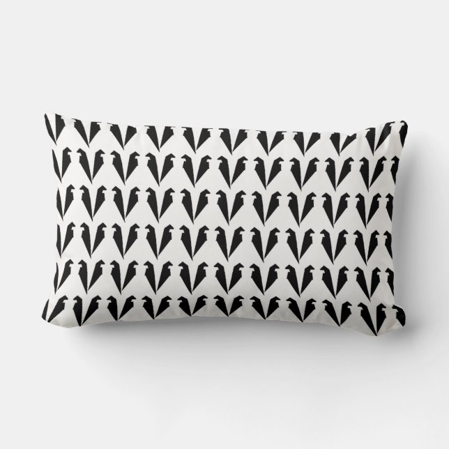 cushion 'The Black Angel' (Back)