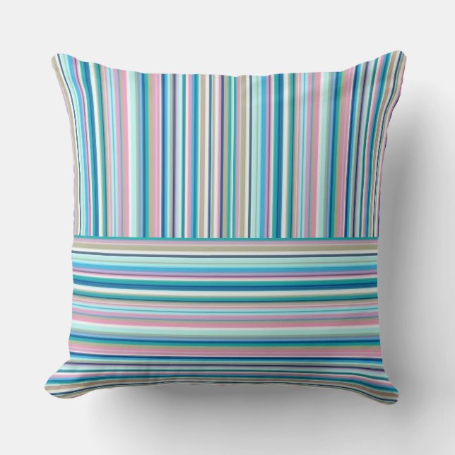 Cushions - Candy Stripes Reversed (Front)