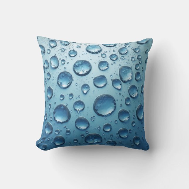 Cushions of water drop patterns (Front)