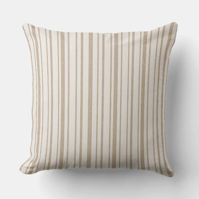 Cushions - Tuscany Stripe Beige (Front)