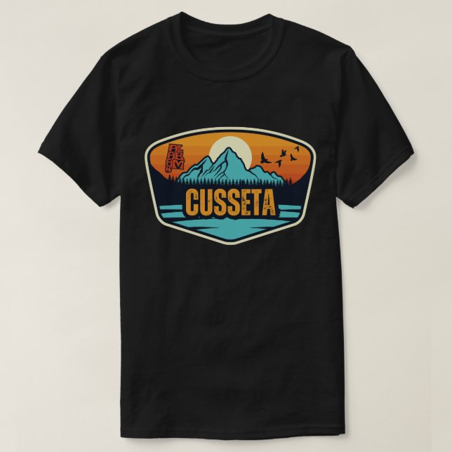 Cusseta, Alabama T-Shirt (Design Front)