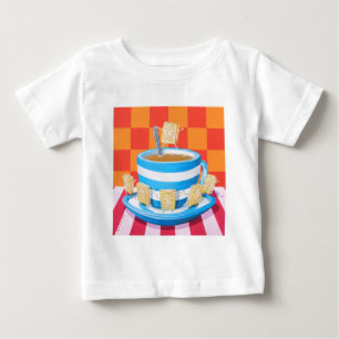 Custard Cream Tea Baby T-Shirt
