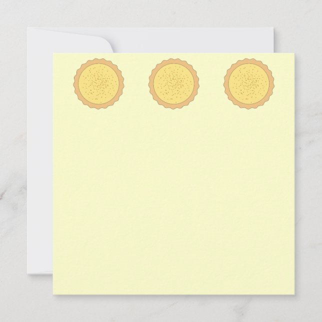 Custard Tart Pie. (Front)