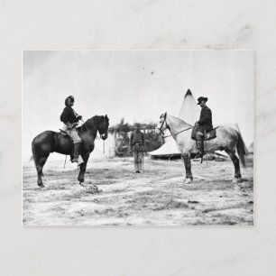 Custer and Pleasanton Postcard