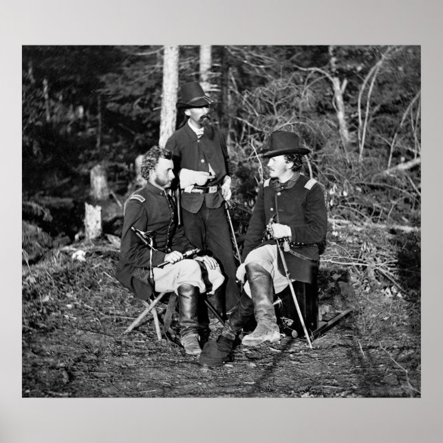 Custer & Friends, 1862 Poster (Front)