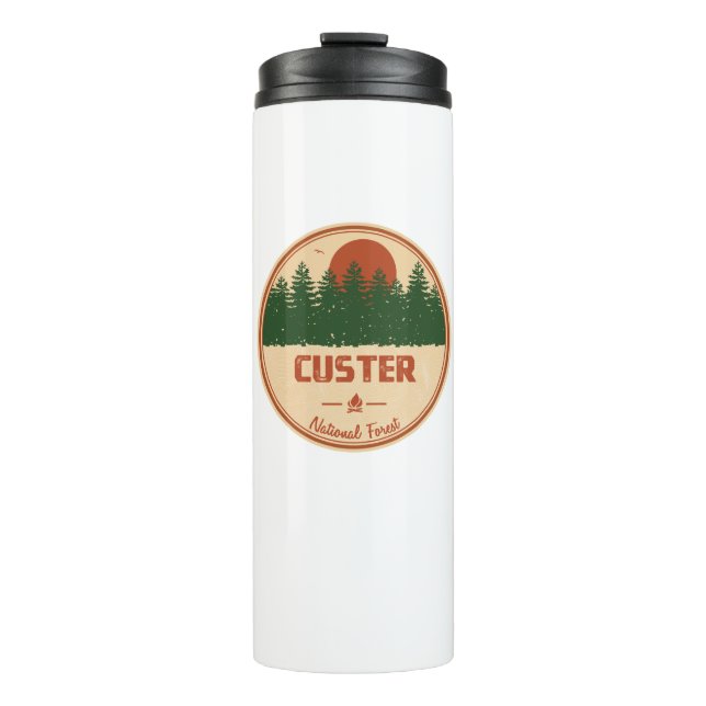 Custer National Forest Thermal Tumbler (Front)