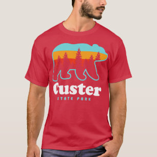 Custer State Park Camping South Dakota Bear T-Shirt