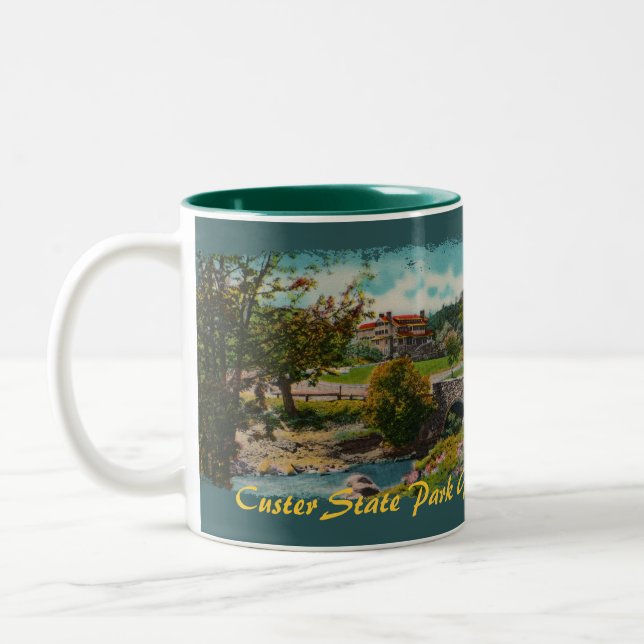 Custer State Park Game Lodge Coffee Mug (Left)