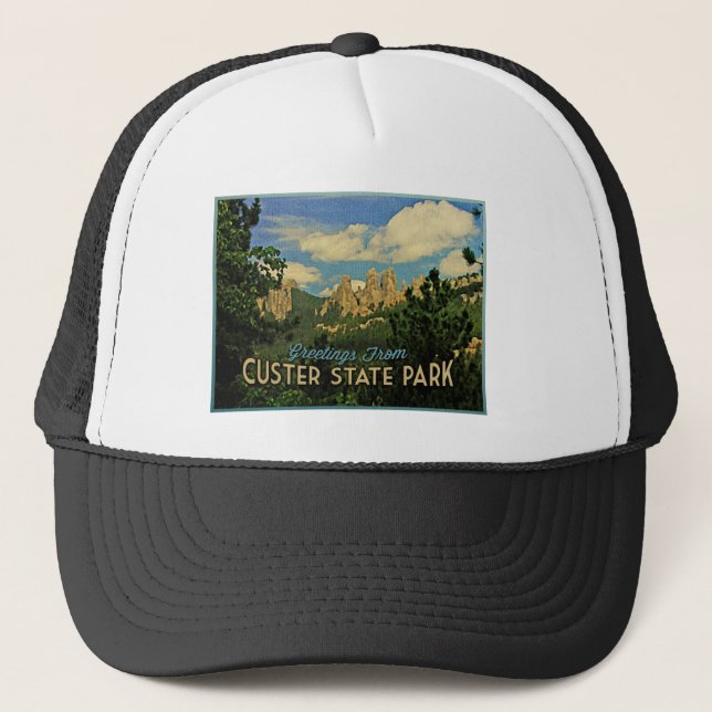 Custer State Park Trucker Hat (Front)