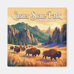 Custer State Park USA Magnet