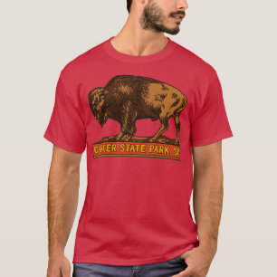 Custer State Park Vintage Buffalo Souvenir T-Shirt