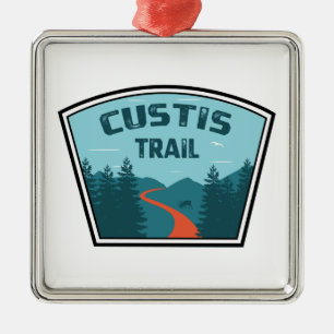 Custis Trail Metal Tree Decoration