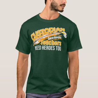 Custodian Design for Janitor Perfect Cleaning T-Shirt
