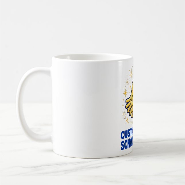 Custodians Keep Schools Shining Coffee Mug (Left)