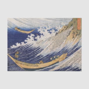 Custom 10lb Tissue Paper,  JAPANESE WAVE Paper