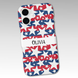 Custom 11 - 17 Red Blue Stripes White Stars
