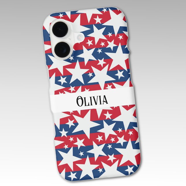 Custom 11 - 17 Red Blue Stripes White Stars (Creator Uploaded)