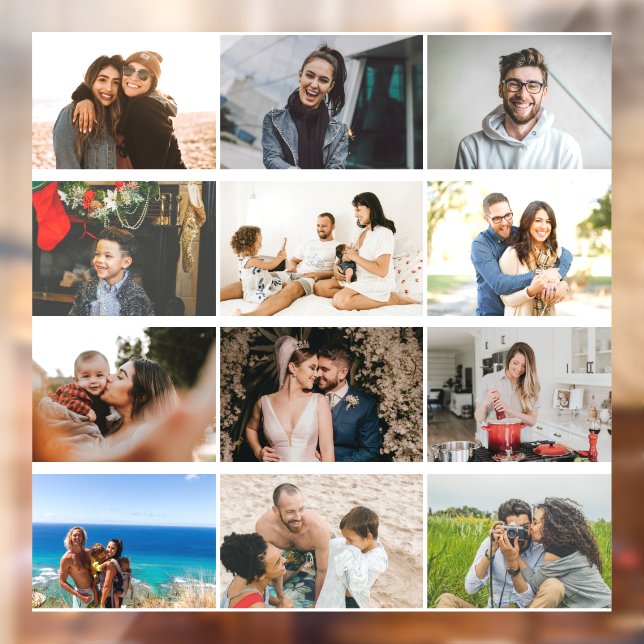  Custom 12 Photo Collage Business Personalised (Sheet 2)