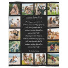 Custom 14 Photo Collage Poem