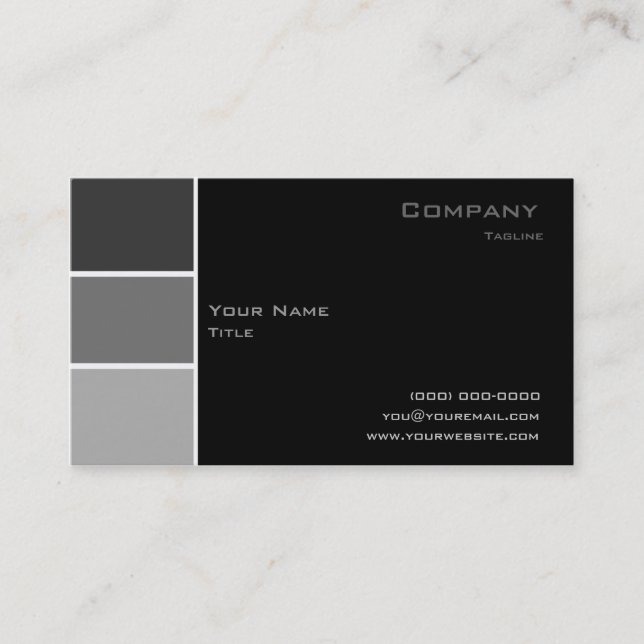 Custom 162 business card (Front)