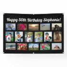 Custom 16 Photo Collage Birthday Party