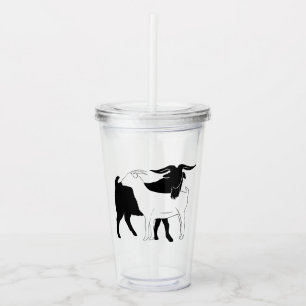 Custom 16oz, Clear Acrylic Tumbler