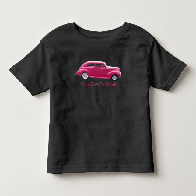 Custom 1940 Famous American Make Sedan Toddler T-Shirt (Front)