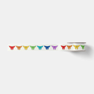 Custom 1.5" Wide Satin Ribbon, 2 Yard Spool Ribbon