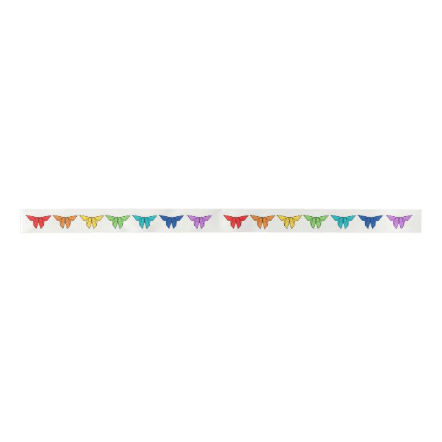 Custom 1.5" Wide Satin Ribbon, 2 Yard Spool Satin Ribbon (Front)